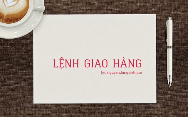 Lệnh giao hàng D/O