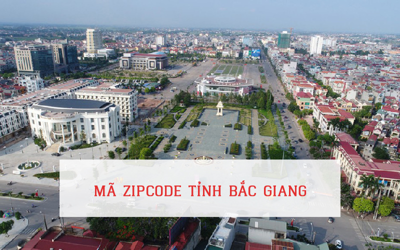 MÃ ZIP CODE TỈNH BẮC GIANG