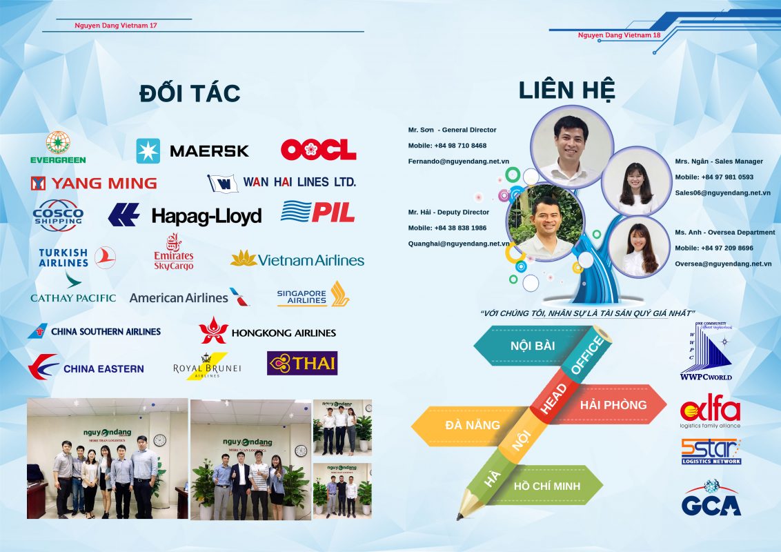 Hồ sơ năng lực Nguyên Đăng Việt Nam