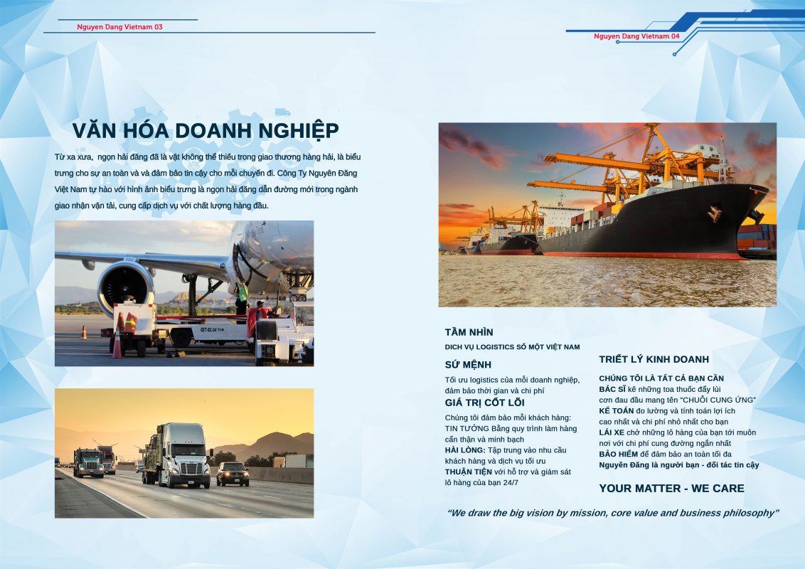 Hồ sơ năng lực Nguyên Đăng Việt Nam