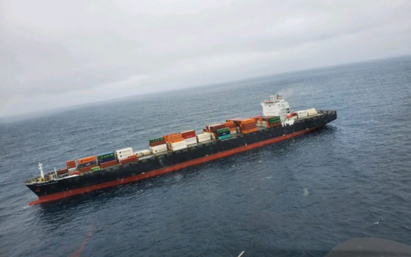 Tàu NYK Delphinus của ONE bị cháy khoang động cơ