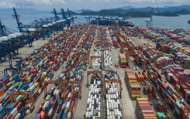 Tắc nghẽn ở Yantian