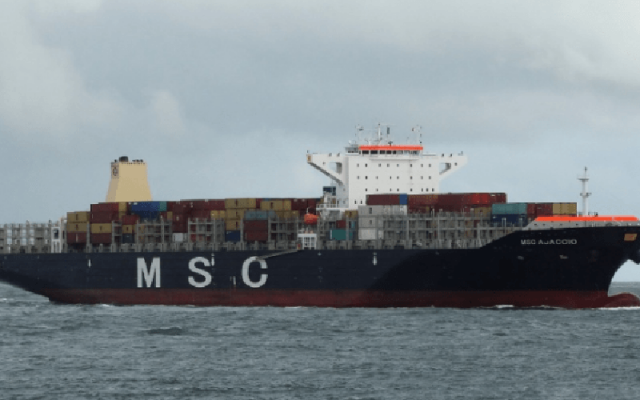 MSC thông báo cước phí mới ở Châu Âu