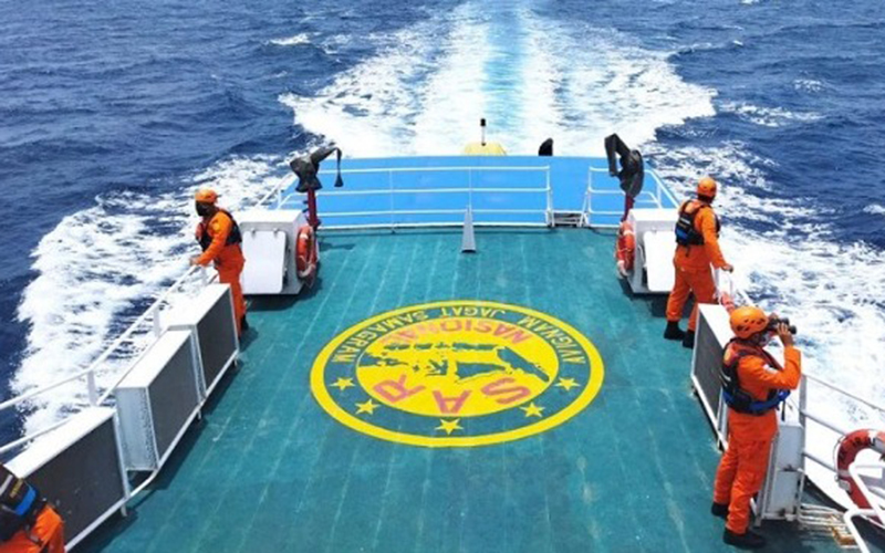 Tiếp tục tìm kiếm người mất tích sau khi tàu chở container bị chìm ở biển Bali