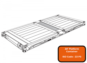 20′ Platform Container