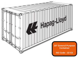 container 20' GP