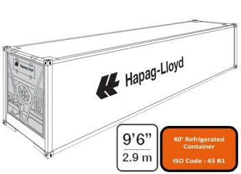 40′ Reefer Container
