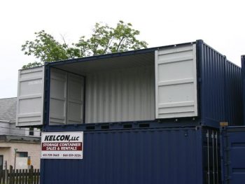 Open Side Container