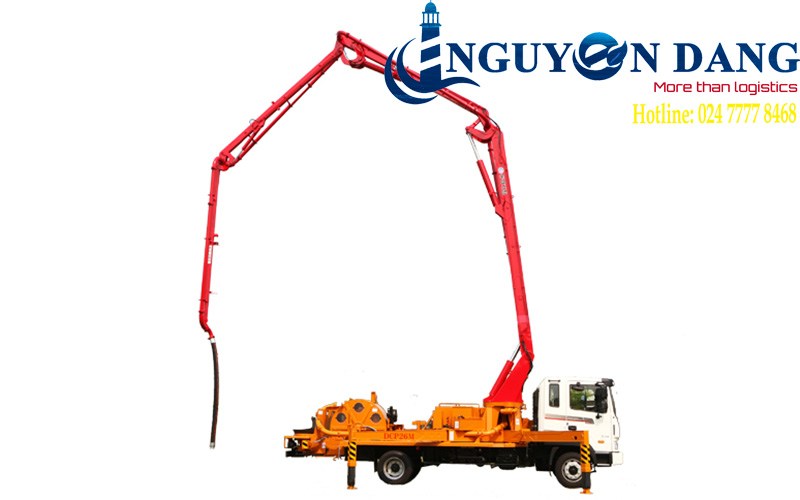 Thủ tục nhập khẩu bơm boom