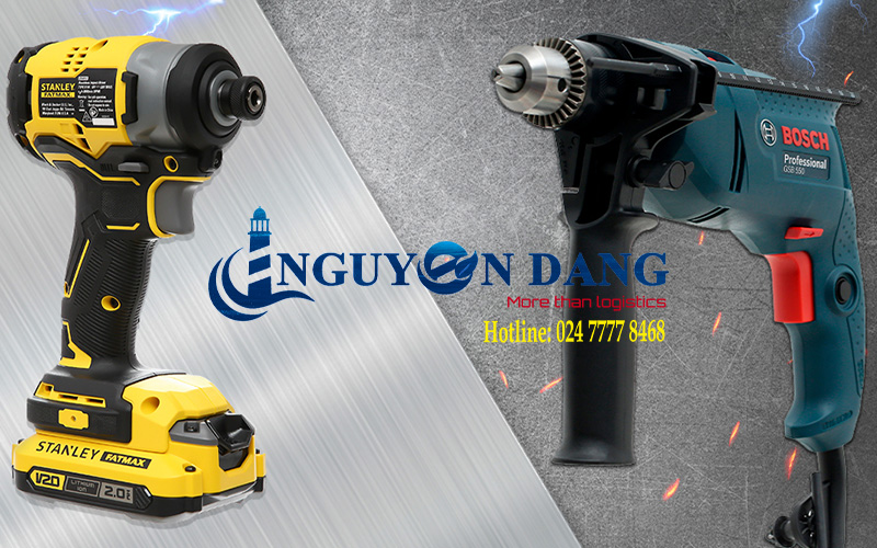Thủ tục nhập khẩu máy khoan cầm tay