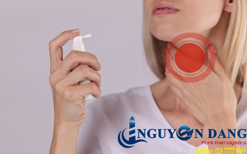 Thủ tục nhập khẩu dung dịch xịt họng