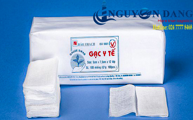 Thủ tục nhập khẩu gạc y tế