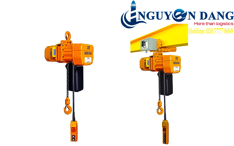 Thủ tục nhập khẩu Pa Lăng, tời nâng