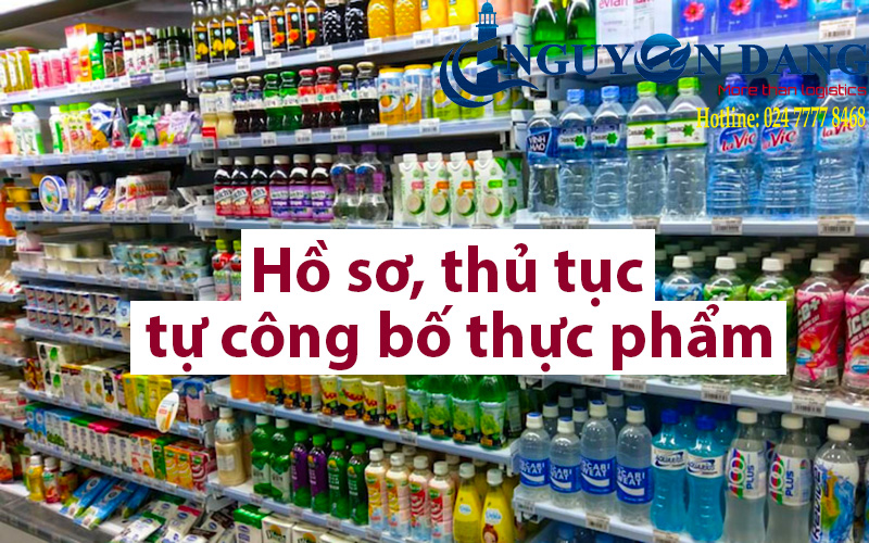 Hồ sơ, thủ tục tự công bố sản phẩm thực phẩm thường
